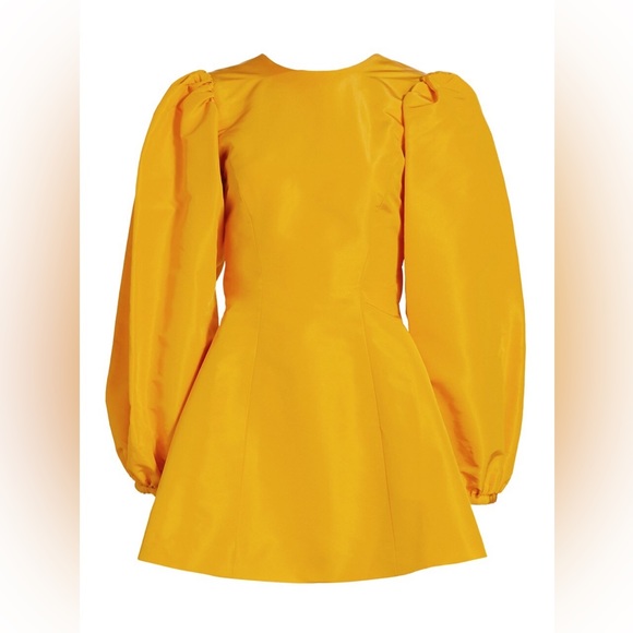 $1995 Aliétte
Lace-Up Back Silk Faille Minidress size 4 - Picture 4 of 10